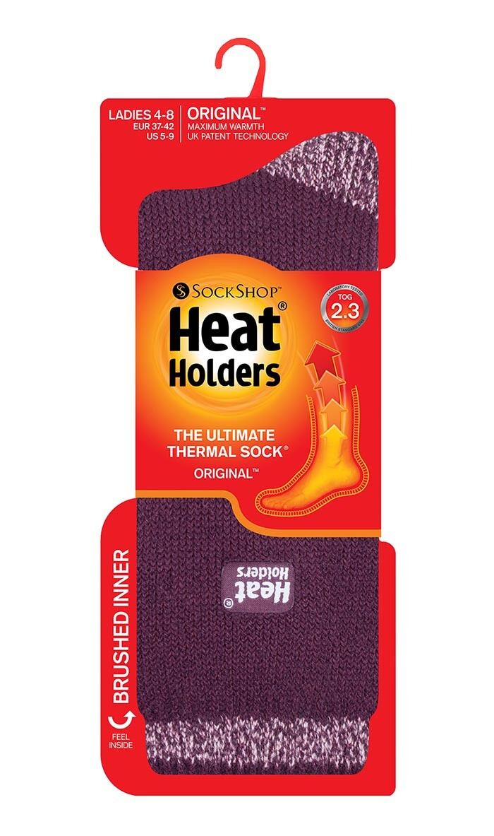 Heat Holders - Damen Gemusterte Winter Warm Themosocken Thermo Socken 37-42 EUR - Bild 48 von 52