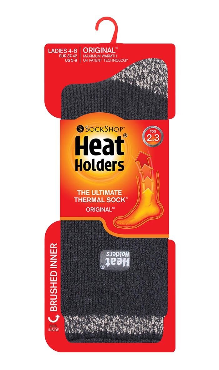 Heat Holders - Damen Gemusterte Winter Warm Themosocken Thermo Socken 37-42 EUR - Bild 50 von 52