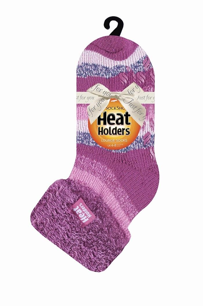 Heat Holders - Damen winter bunt abs anti rutsch thermosocken bettsocken - Bild 23 von 50