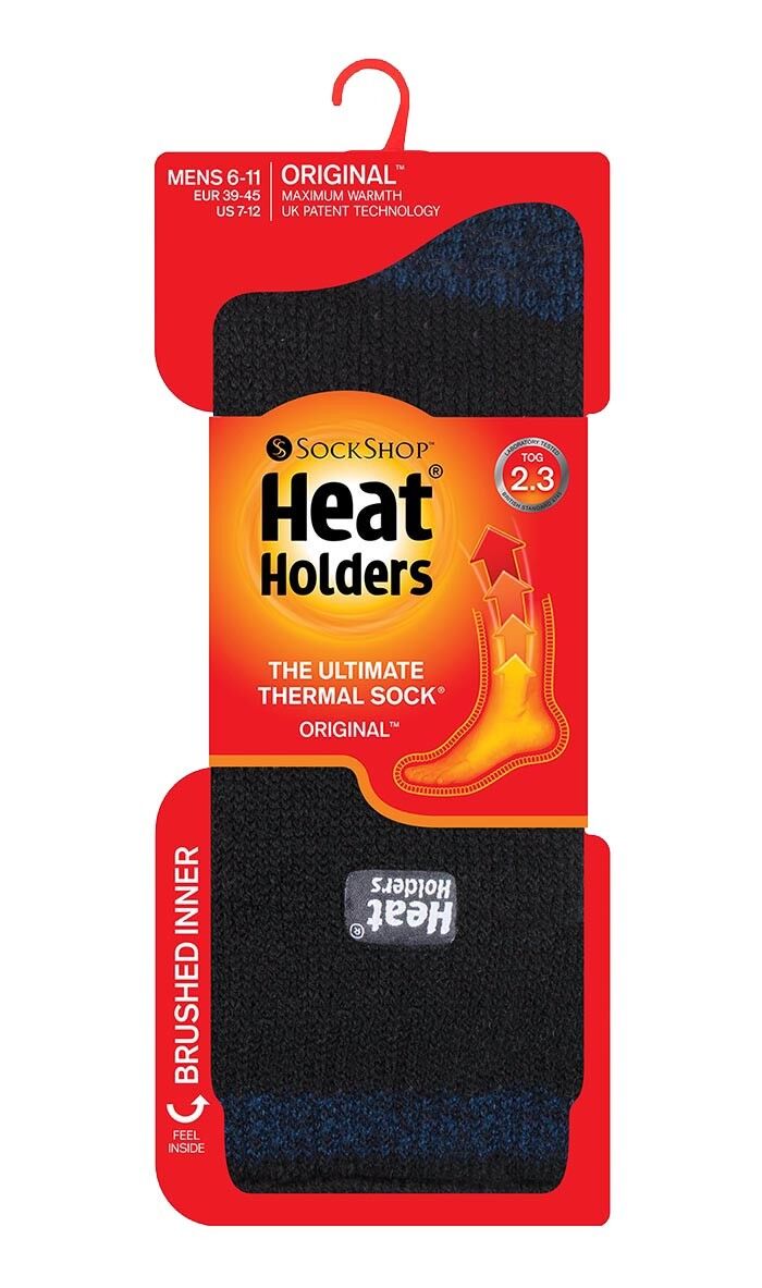 Heat Holders - Calcetines térmicos de invierno con patrón colorido cálido para hombre 39-45 euros ORIGINAL - Imagen 46 de 52