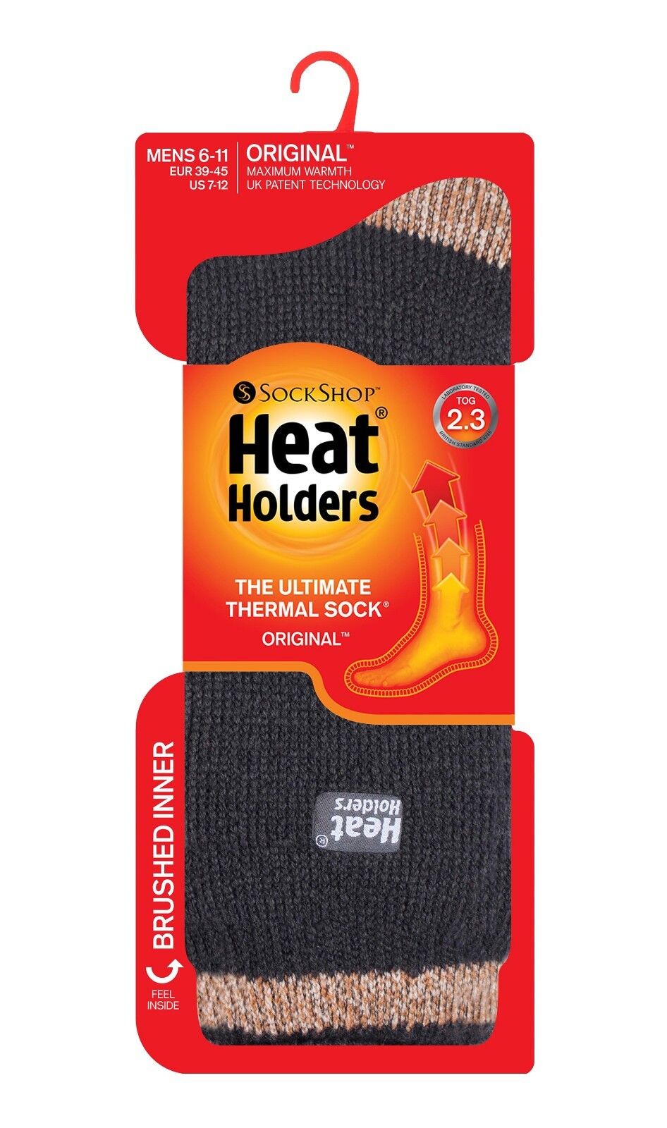 Heat Holders - Calcetines térmicos de invierno con patrón colorido cálido para hombre 39-45 euros ORIGINAL - Imagen 52 de 52