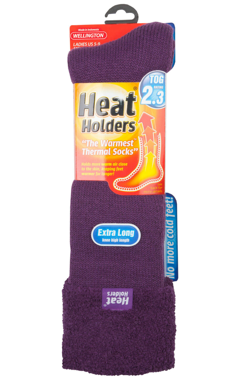 Heat Holders - Ladies Knee High Winter Wellington Boot Thermal Socks for Wellies - Picture 20 of 30