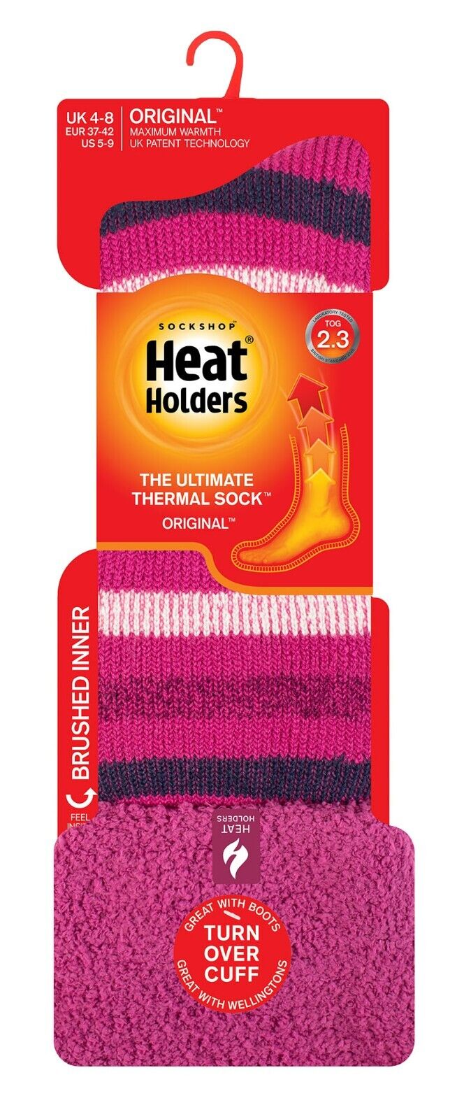 Heat Holders - Ladies Knee High Winter Wellington Boot Thermal Socks for Wellies - Picture 26 of 30