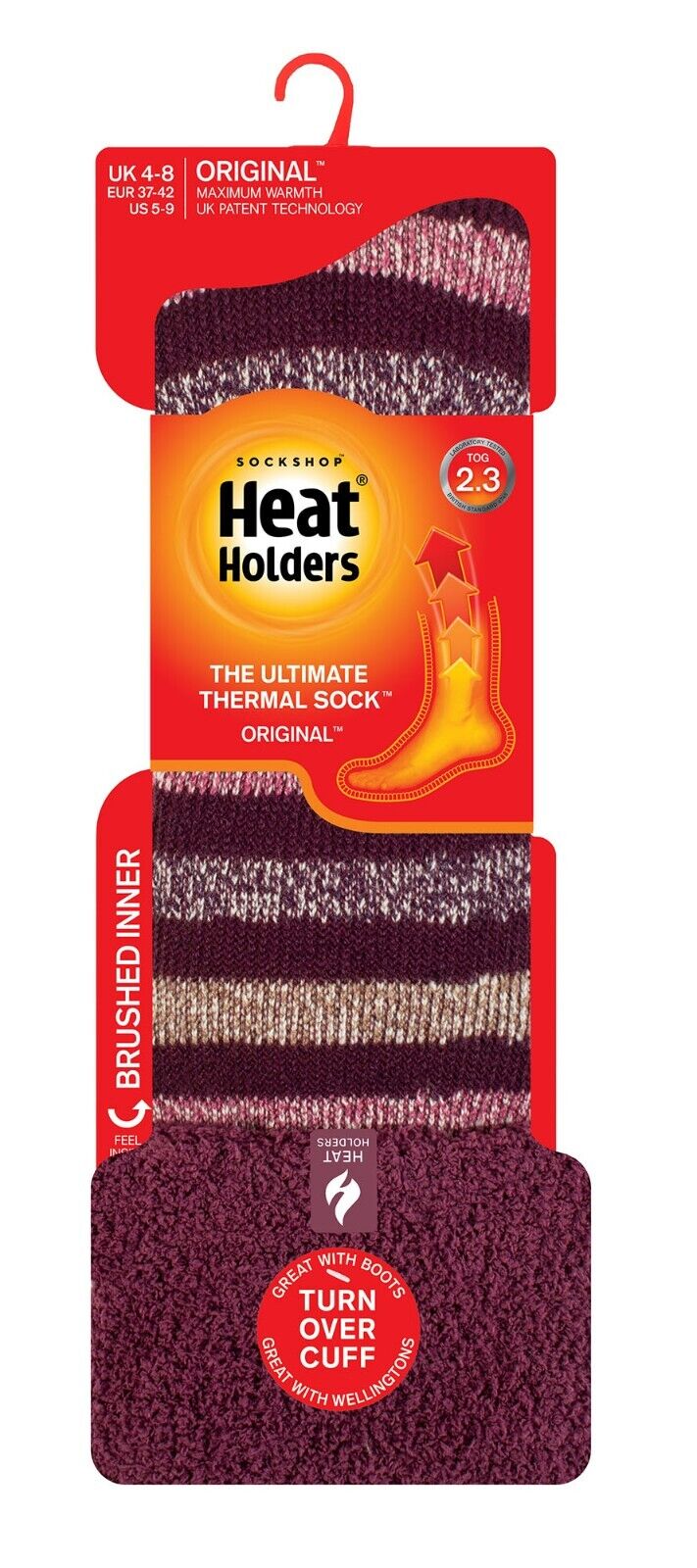 Heat Holders - Ladies Knee High Winter Wellington Boot Thermal Socks for Wellies - Picture 30 of 30