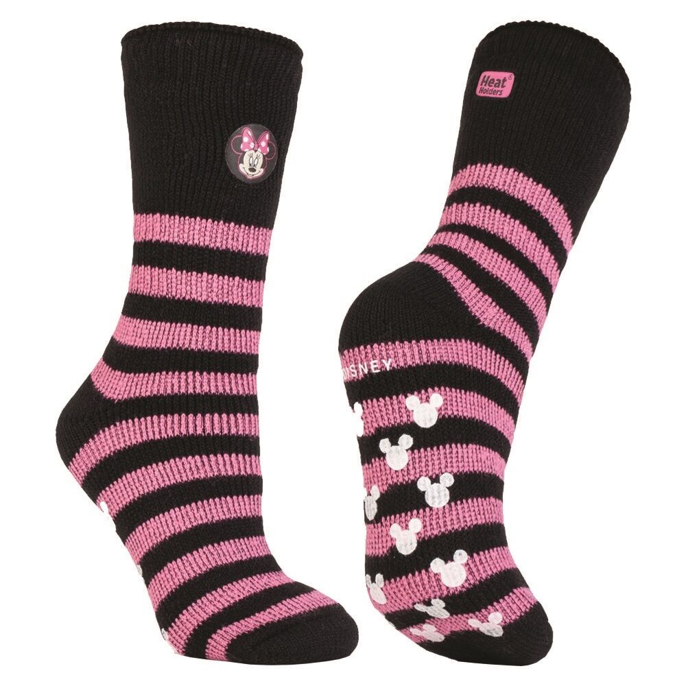 Heat Holders - Ladies Thermal Non Slip Character Slipper Socks with Grippers - Picture 7 of 11