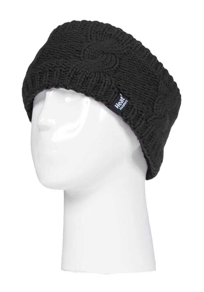 Heat Holders - Ladies Thick Fleece Insulated Thermal Winter Ear Warmers Headband - Picture 7 of 32
