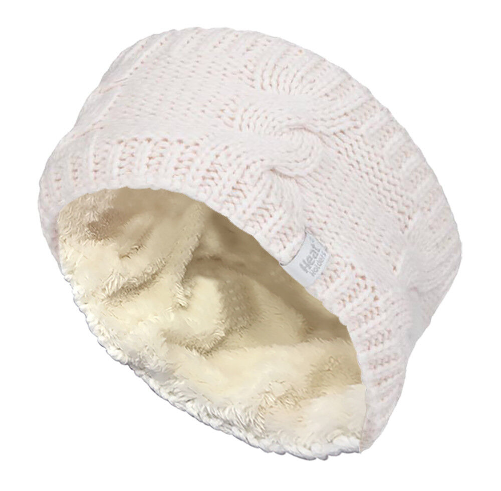 Heat Holders - Ladies Thick Fleece Insulated Thermal Winter Ear Warmers Headband - Picture 9 of 32
