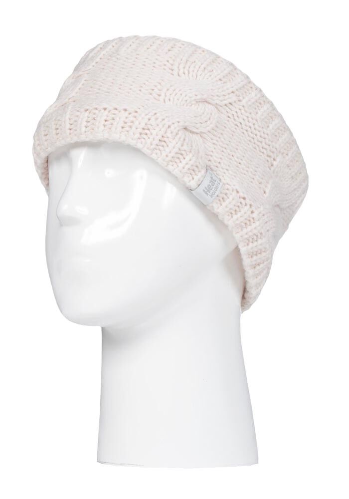 Heat Holders - Ladies Thick Fleece Insulated Thermal Winter Ear Warmers Headband - Picture 10 of 32