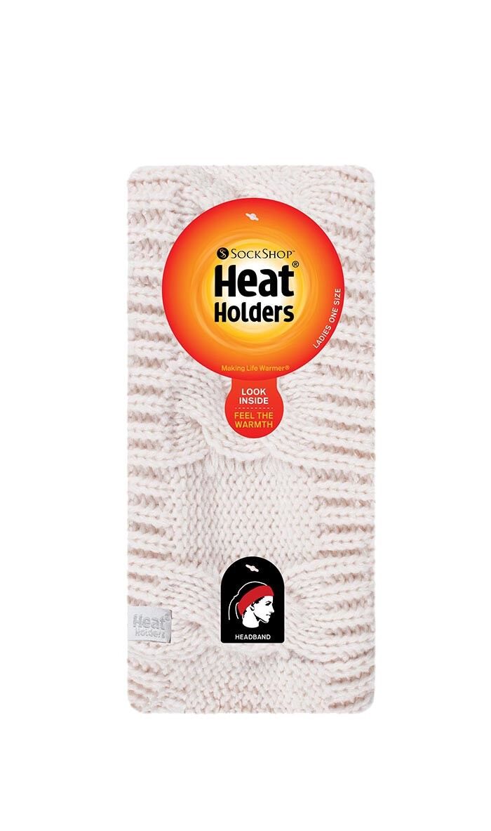Heat Holders - Ladies Thick Fleece Insulated Thermal Winter Ear Warmers Headband - Picture 11 of 32
