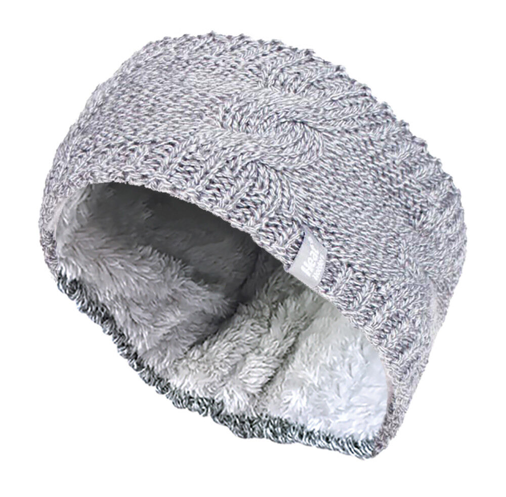 Heat Holders - Ladies Thick Fleece Insulated Thermal Winter Ear Warmers Headband - Picture 12 of 32