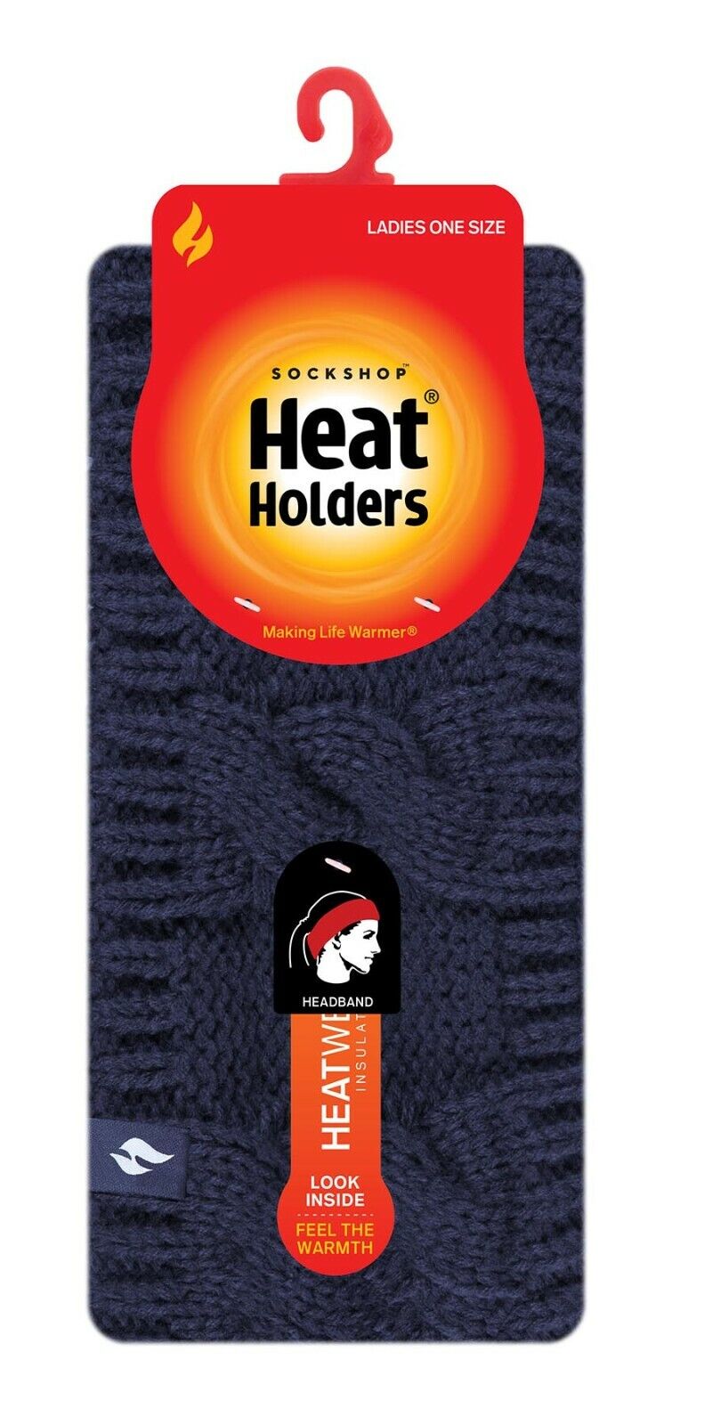 Heat Holders - Ladies Thick Fleece Insulated Thermal Winter Ear Warmers Headband - Picture 23 of 32
