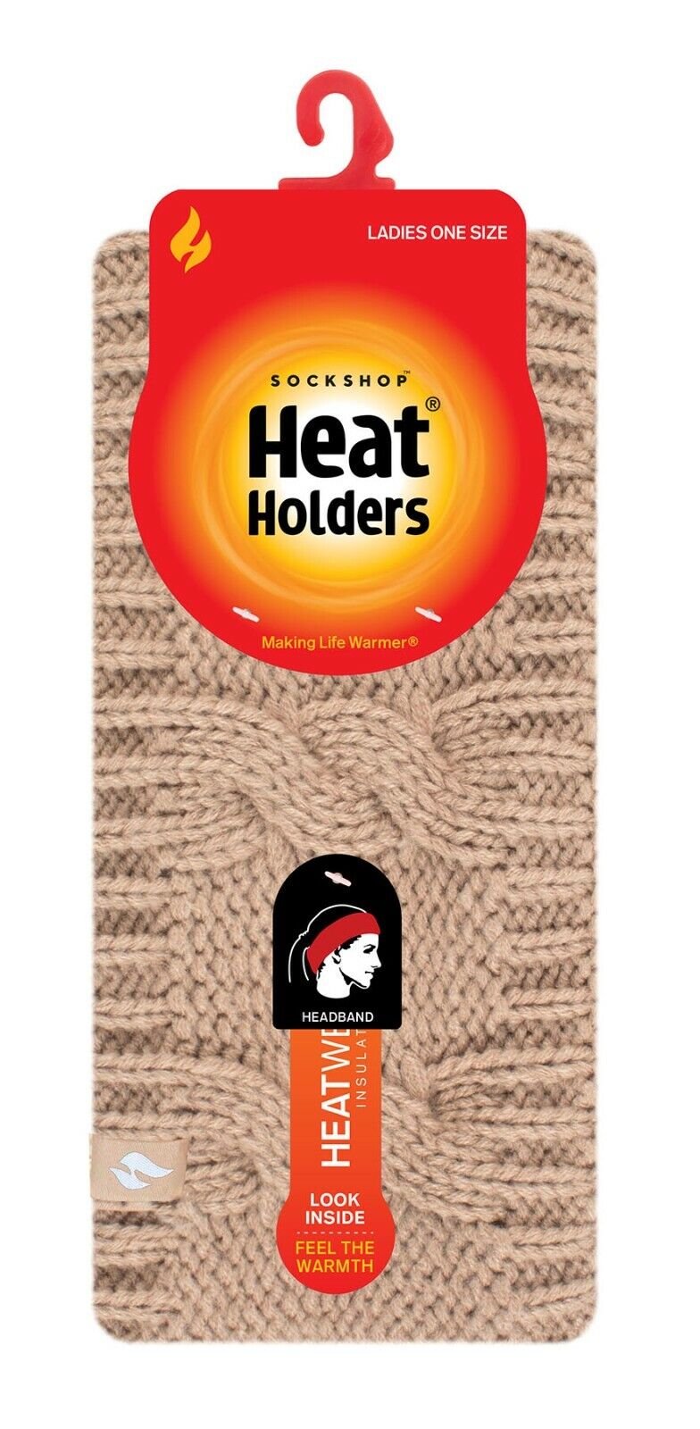 Heat Holders - Ladies Thick Fleece Insulated Thermal Winter Ear Warmers Headband - Picture 29 of 32