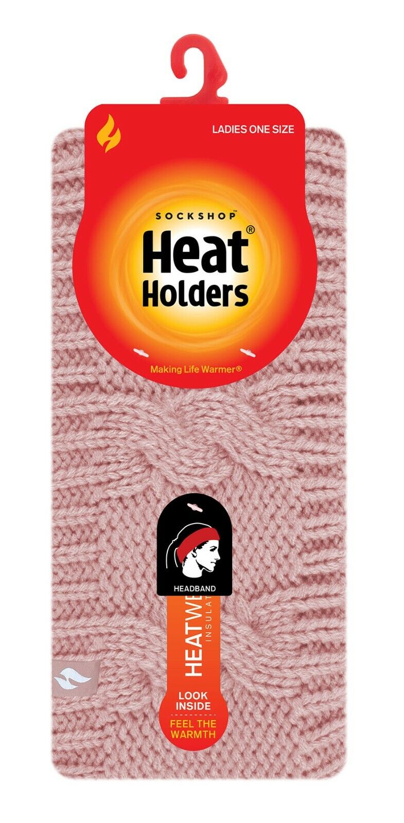 Heat Holders - Ladies Thick Fleece Insulated Thermal Winter Ear Warmers Headband - Picture 32 of 32