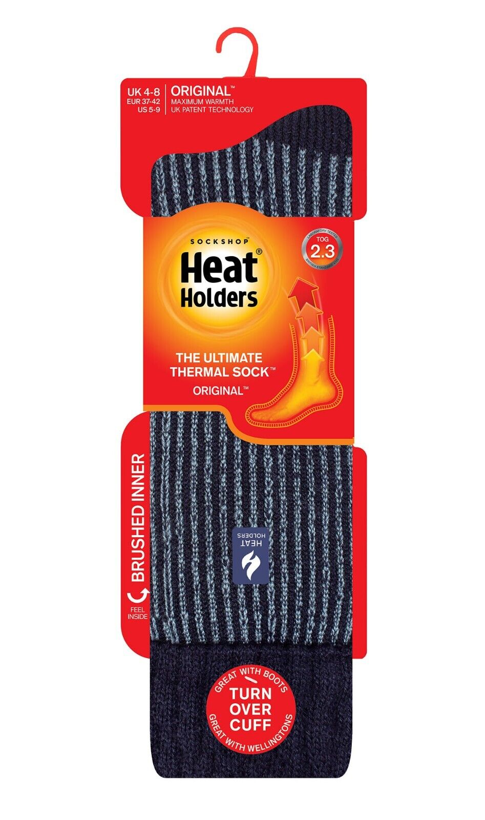 Heat Holders - Calzini stivali lunghi termici invernali extra spessi a costine donna - Foto 22 di 24