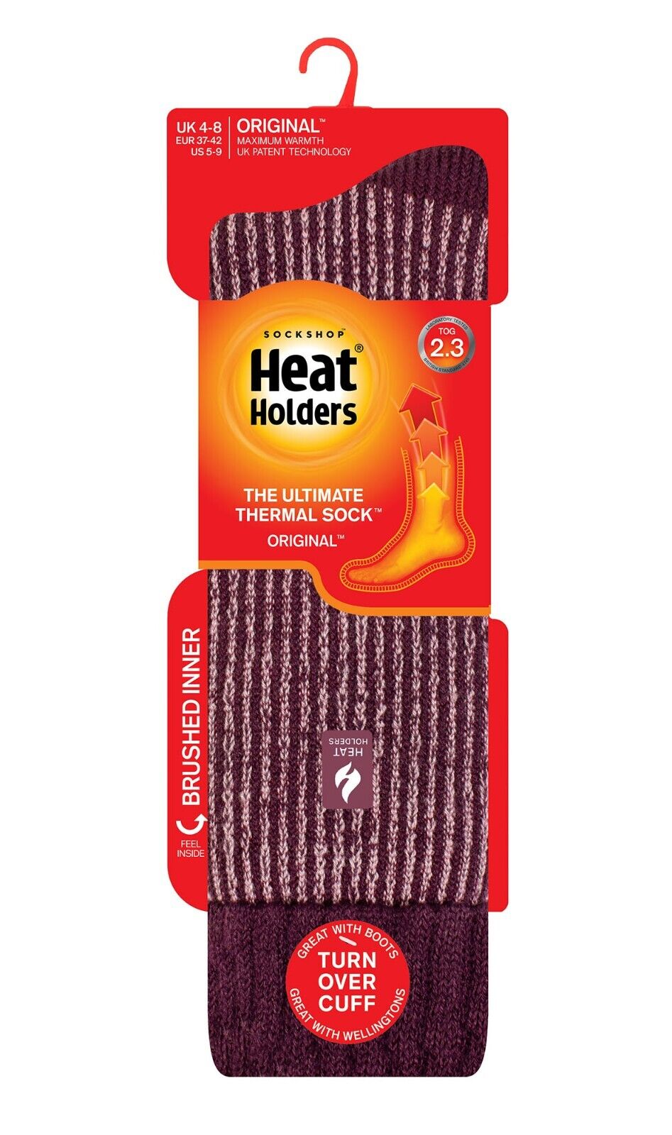Heat Holders - Calzini stivali lunghi termici invernali extra spessi a costine donna - Foto 24 di 24