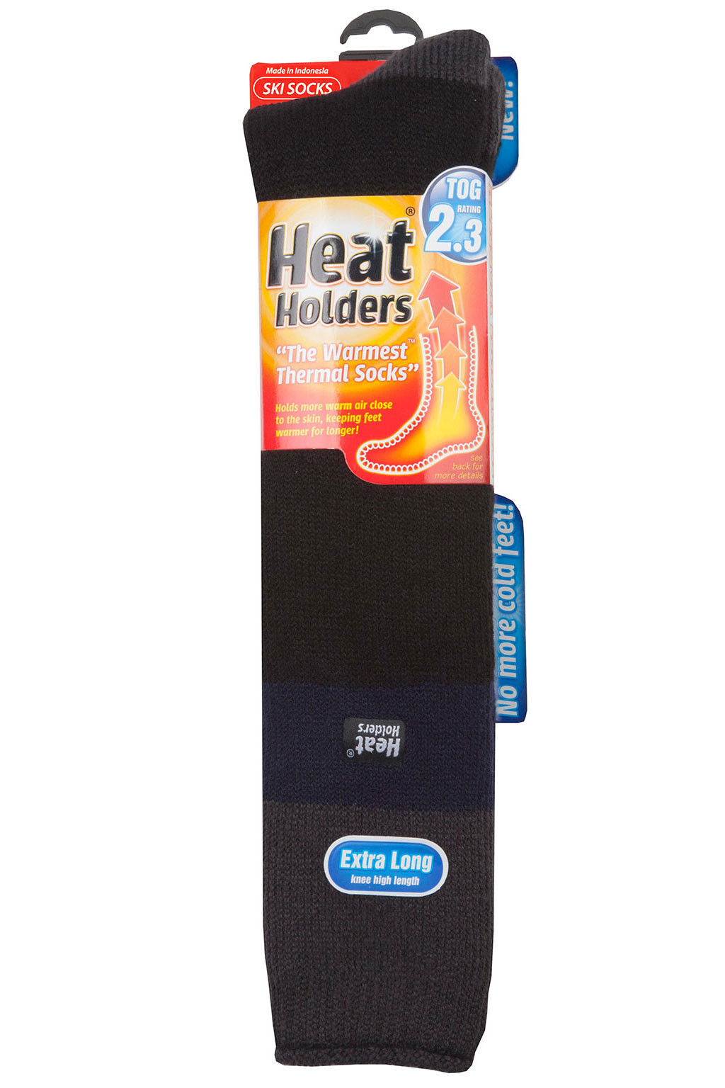 Heat Holders - Men's Long Thermal Ski Socks, 2.3 tog, One size 6-11 uk, 39-45 eu - Picture 15 of 27