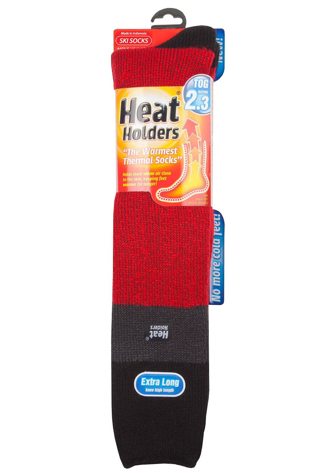 Heat Holders - Men's Long Thermal Ski Socks, 2.3 tog, One size 6-11 uk, 39-45 eu - Picture 17 of 27