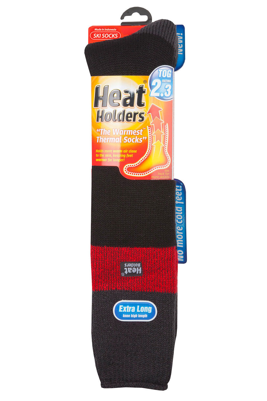 Heat Holders - Men's Long Thermal Ski Socks, 2.3 tog, One size 6-11 uk, 39-45 eu - Picture 19 of 27