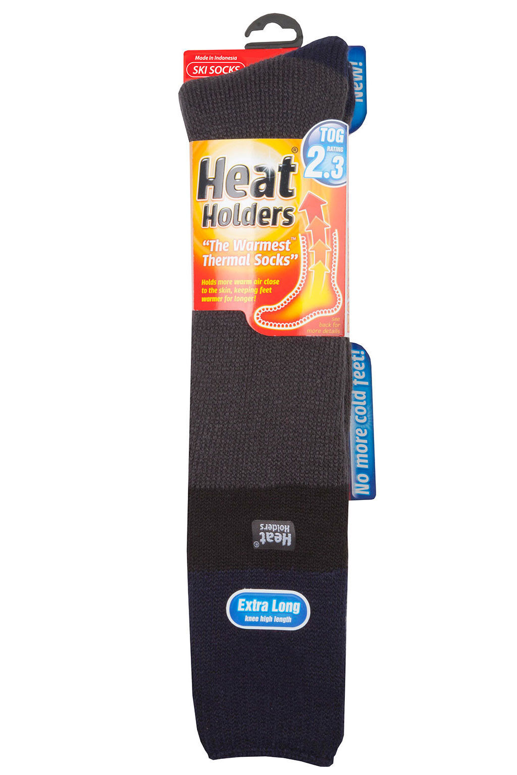 Heat Holders - Men's Long Thermal Ski Socks, 2.3 tog, One size 6-11 uk, 39-45 eu - Picture 21 of 27