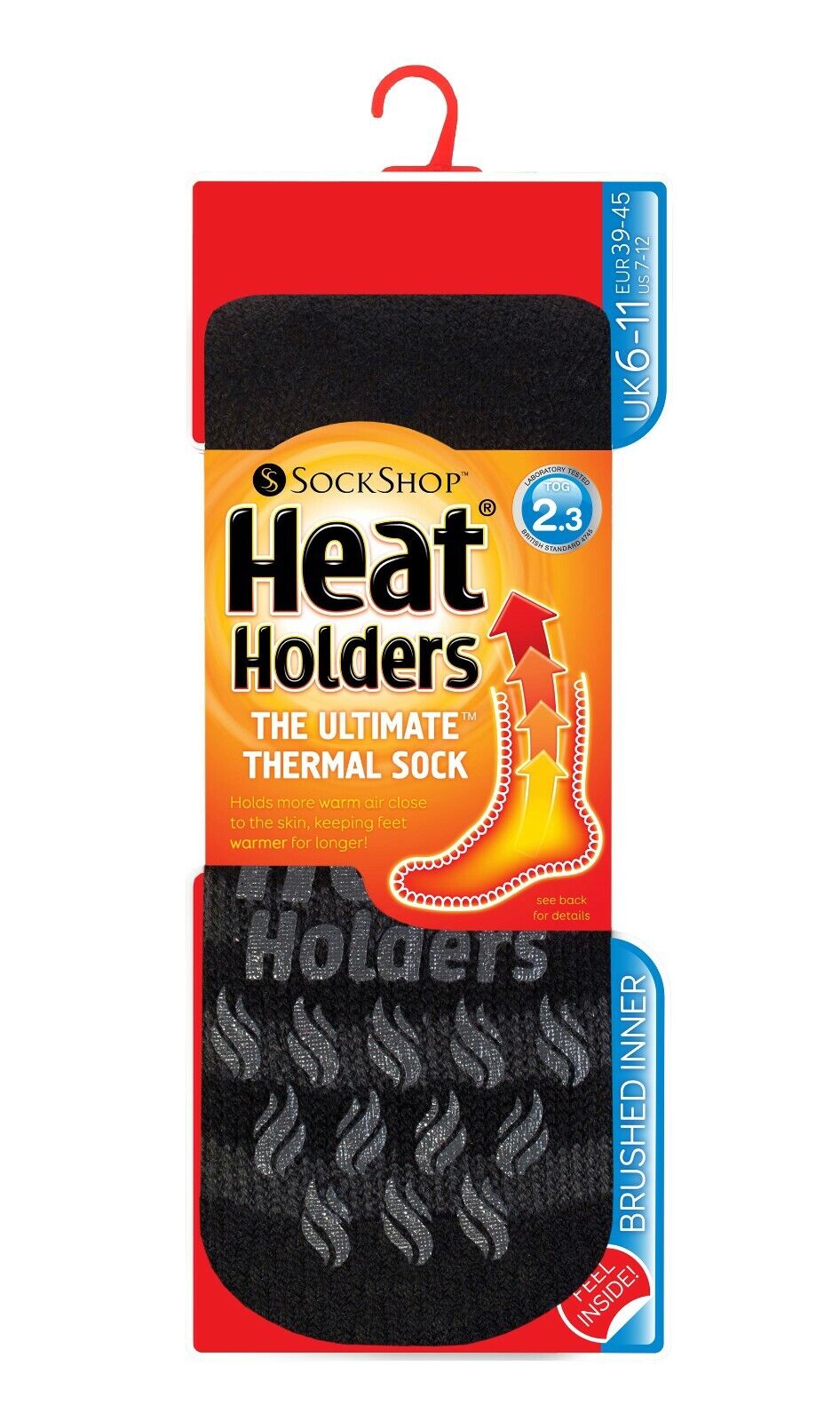 Heat Holders - Men Thick Winter Thermal Non Slip Gripper Slipper Socks 6-11 uk - Picture 3 of 49