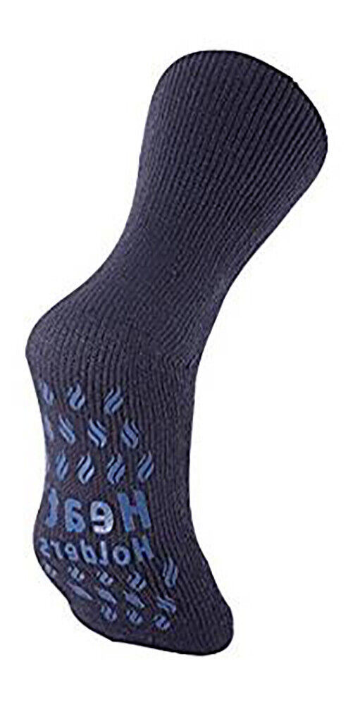 Heat Holders - Men Thick Winter Thermal Non Slip Gripper Slipper Socks 6-11 uk - Picture 14 of 49