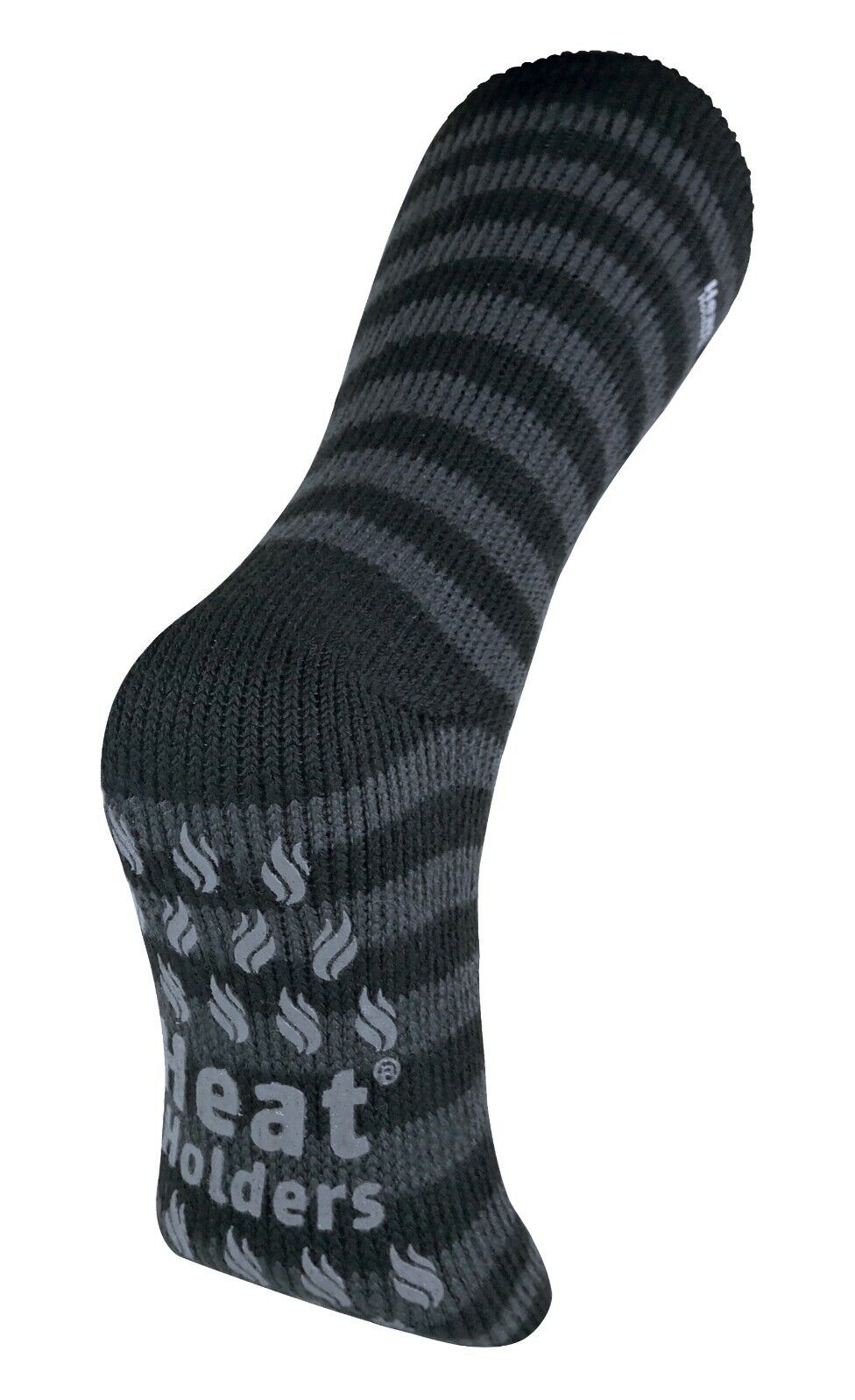 Heat Holders - Men Thick Winter Thermal Non Slip Gripper Slipper Socks 6-11 uk - Picture 18 of 49