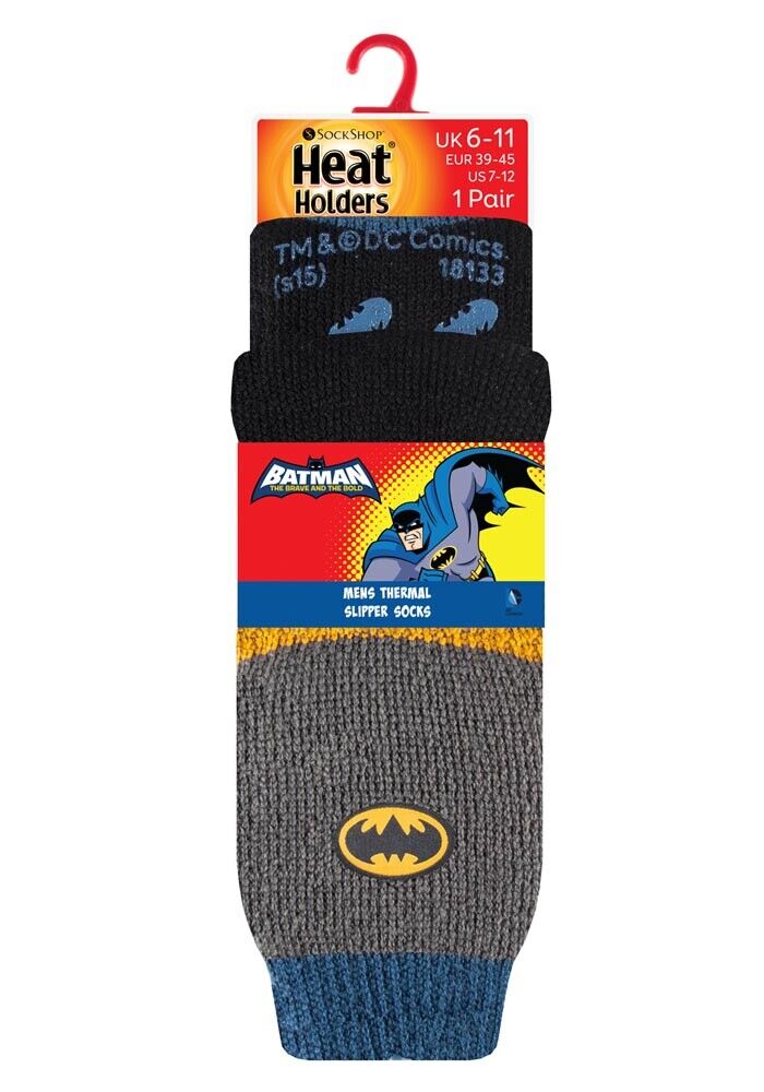 Heat Holders - Men Thick Winter Thermal Non Slip Gripper Slipper Socks 6-11 uk - Picture 34 of 49
