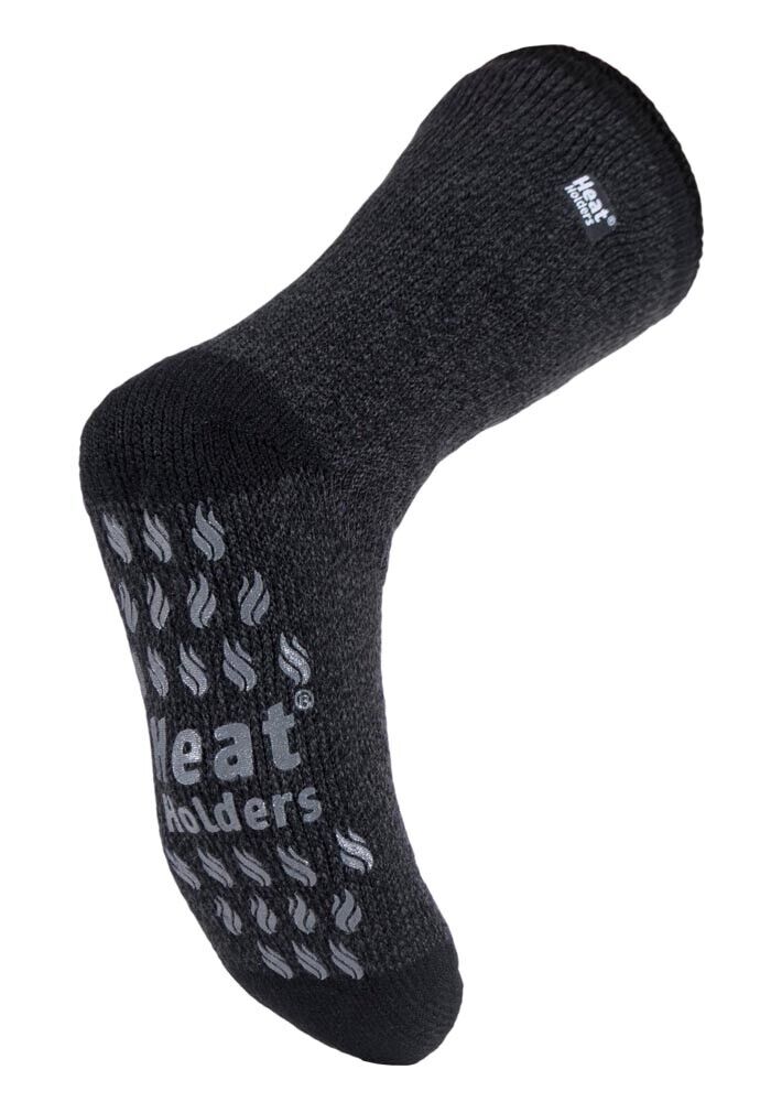 Heat Holders - Men Thick Winter Thermal Non Slip Gripper Slipper Socks 6-11 uk - Picture 40 of 49
