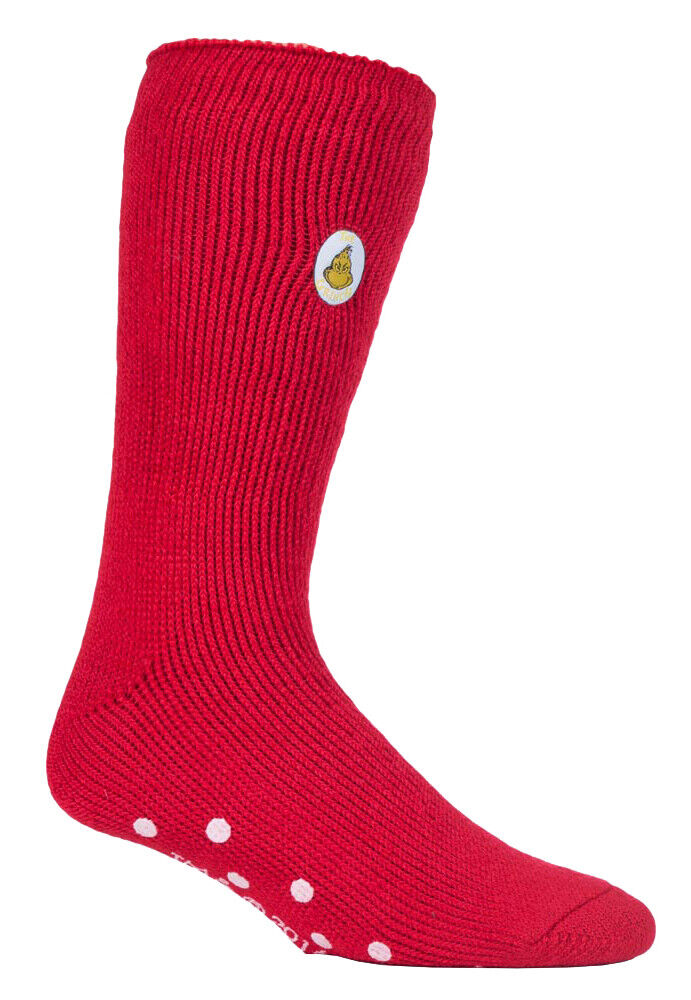 Heat Holders - Men Thick Winter Thermal Non Slip Gripper Slipper Socks 6-11 uk - Picture 48 of 49