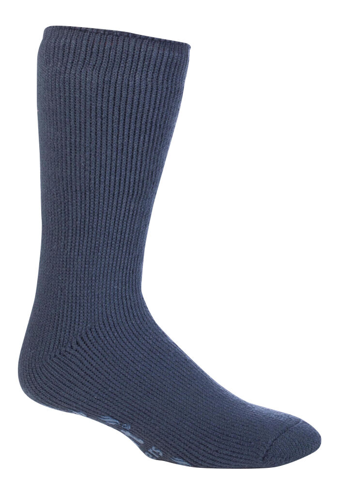 Heat Holders - Mens BIGFOOT Thermal Non Slip Slipper Socks with Gripper Sole - Picture 9 of 9