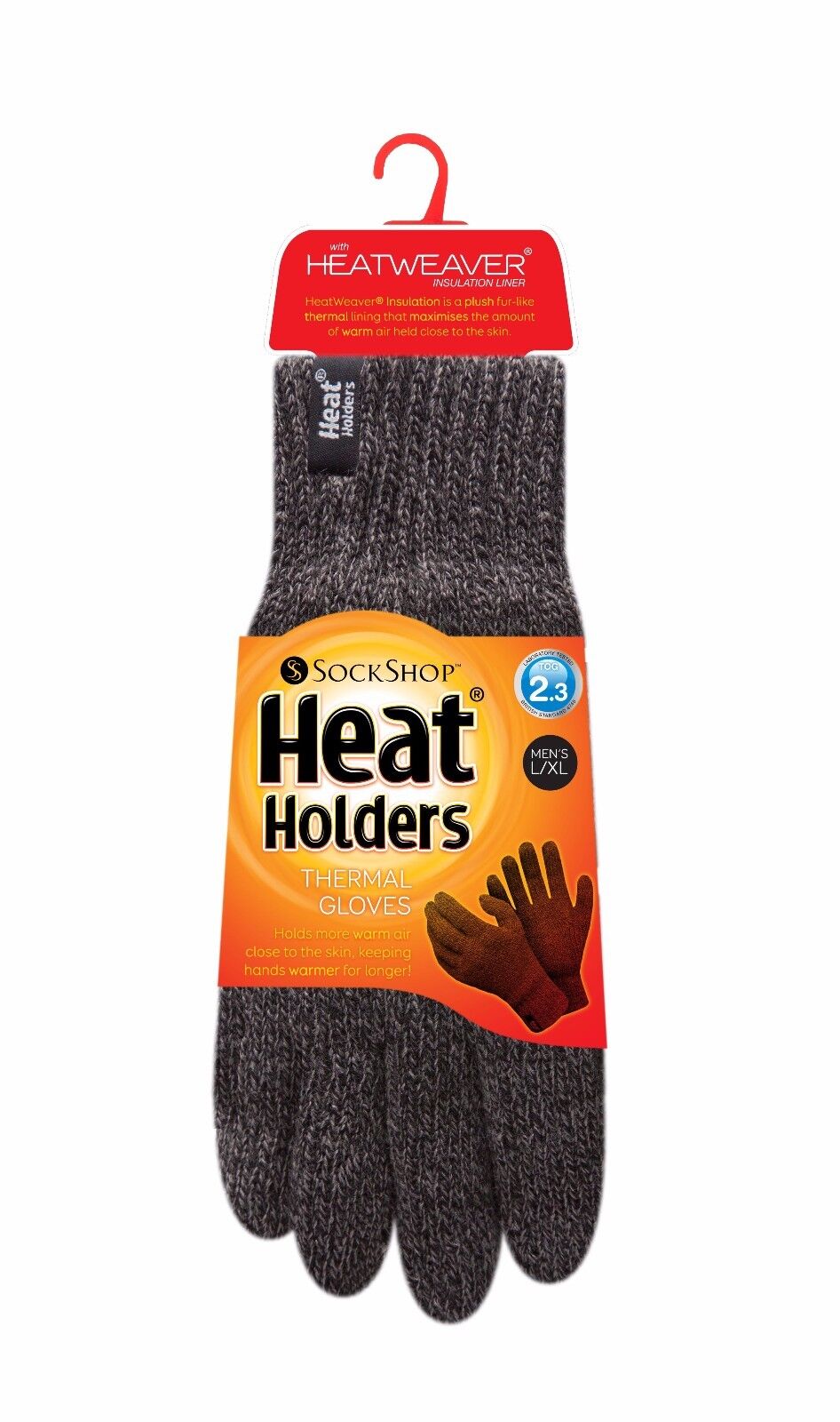 Heat Holders - Mens Fleece Lined Warm Gloves with Heatweaver Lining - Picture 12 of 24
