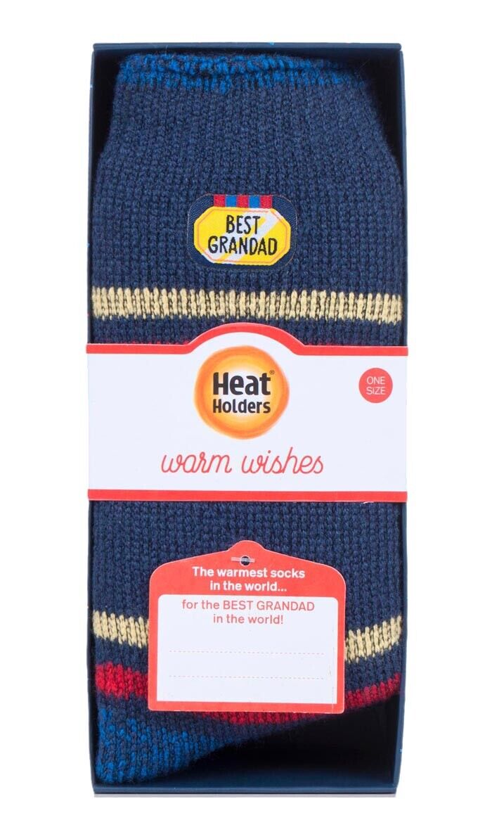 Heat Holders - Mens Gift Box Warm Winter Novelty Thermal Socks for Dad & Grandad - Picture 11 of 12