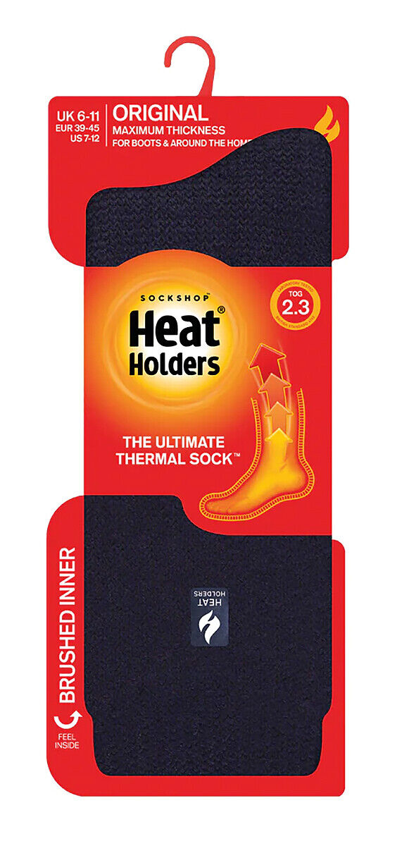 Wärmeträger - Herren Winter warm 2,3 TOG Original dickes Muster Thermosocken - Bild 11 von 26