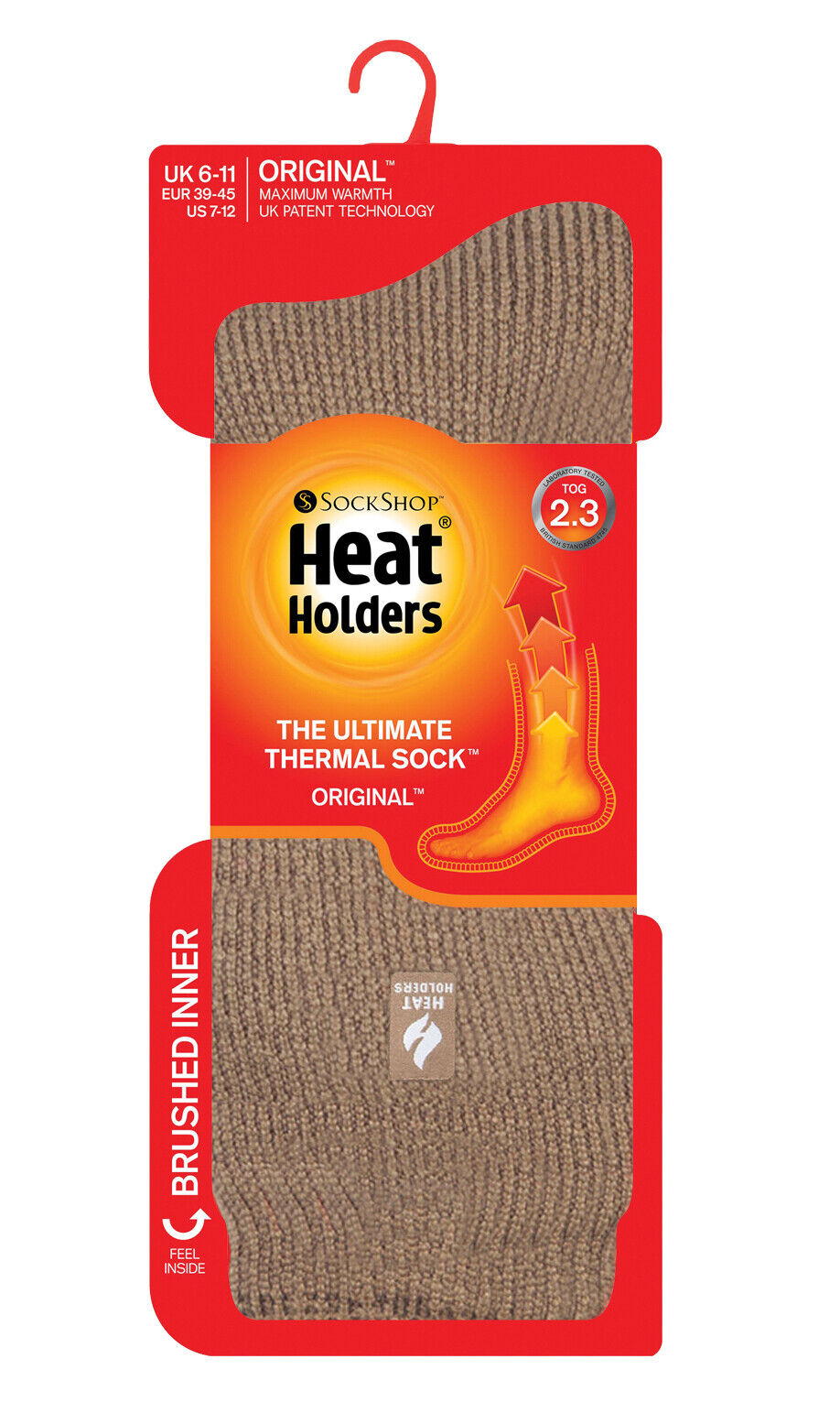 Wärmeträger - Herren Winter warm 2,3 TOG Original dickes Muster Thermosocken - Bild 14 von 26