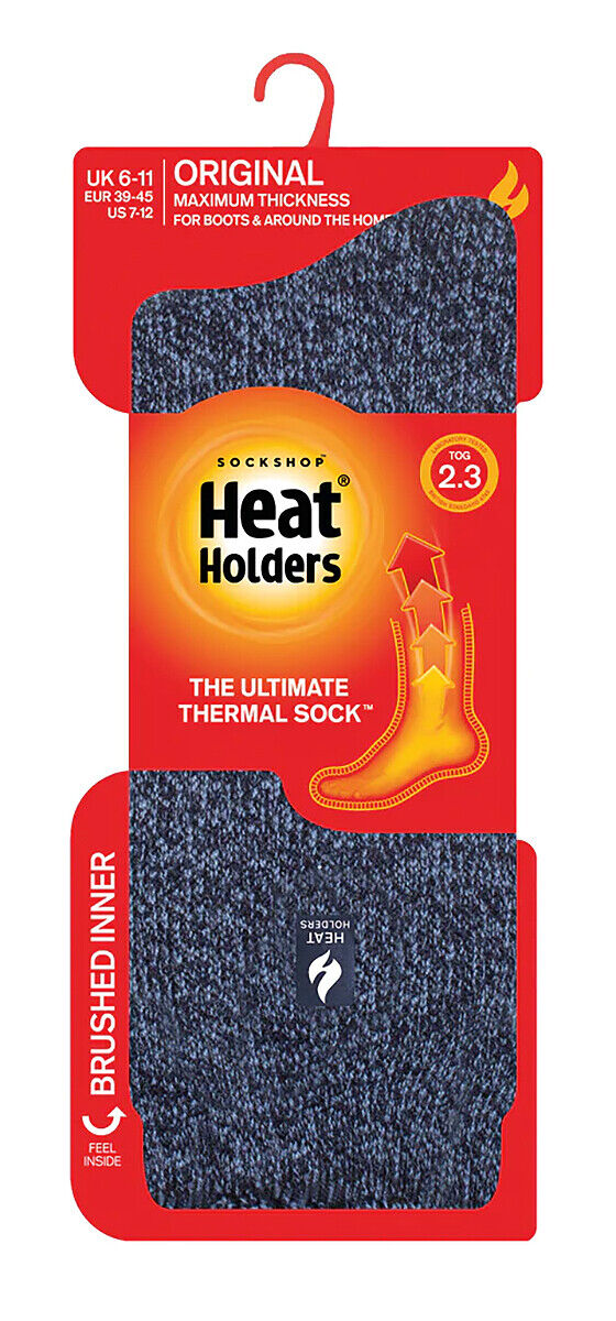 Wärmeträger - Herren Winter warm 2,3 TOG Original dickes Muster Thermosocken - Bild 17 von 26