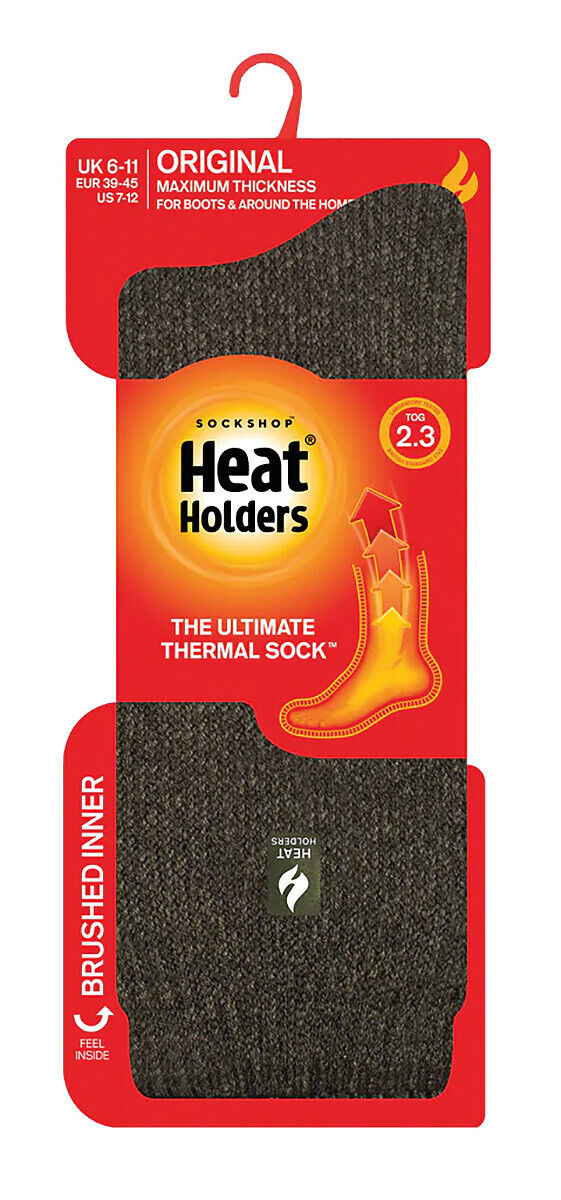 Wärmeträger - Herren Winter warm 2,3 TOG Original dickes Muster Thermosocken - Bild 20 von 26