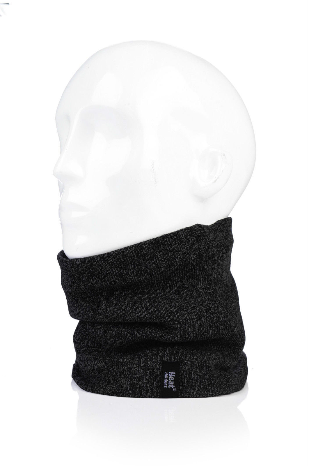 Heat Holders - Mens Winter Warm Fleece Lined Thermal Heat Weaver Neck Warmer - Picture 5 of 17