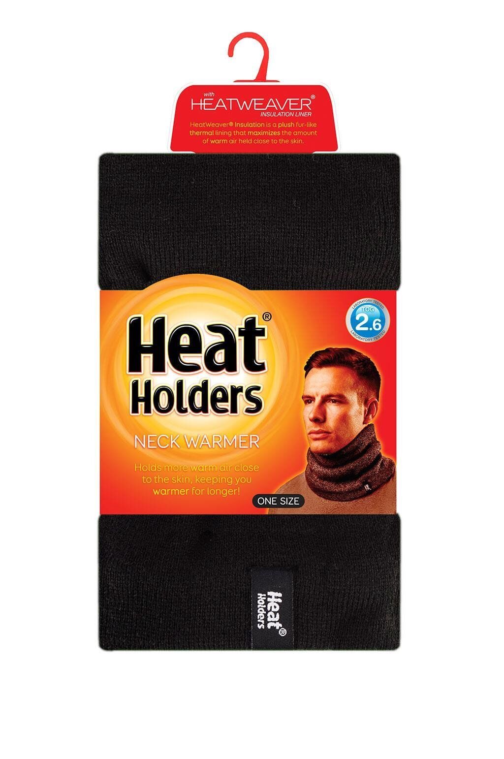 Heat Holders - Mens Winter Warm Fleece Lined Thermal Heat Weaver Neck Warmer - Picture 6 of 17