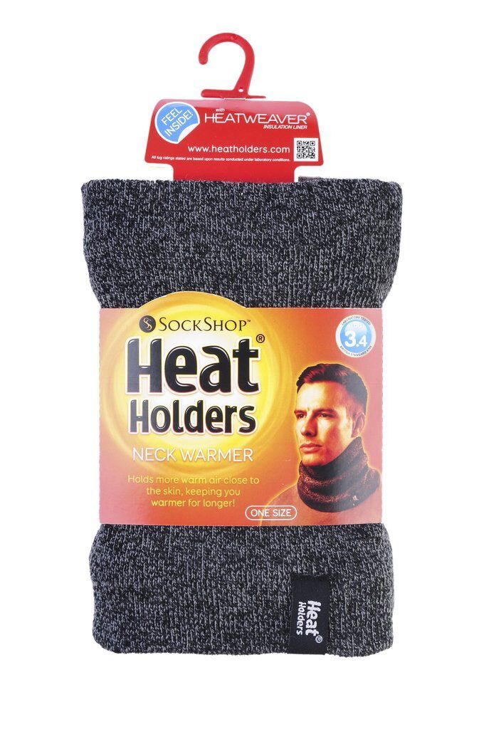 Heat Holders - Mens Winter Warm Fleece Lined Thermal Heat Weaver Neck Warmer - Picture 10 of 17