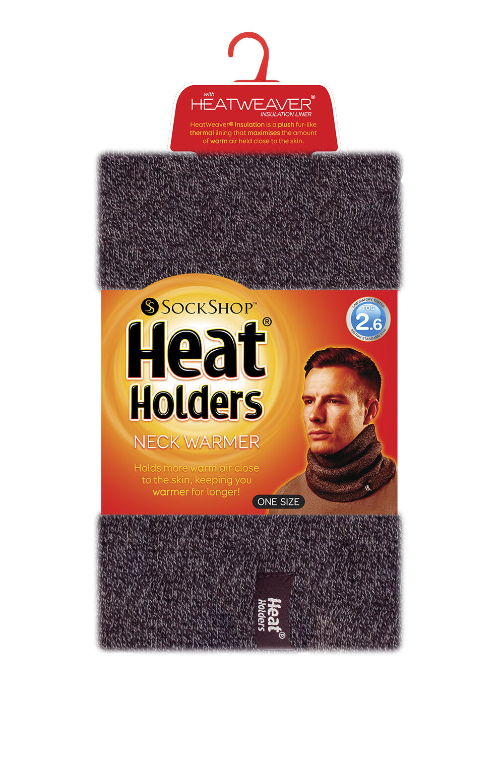 Heat Holders - Mens Winter Warm Fleece Lined Thermal Heat Weaver Neck Warmer - Picture 15 of 17