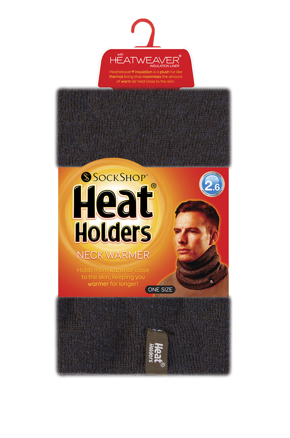 Heat Holders - Mens Winter Warm Fleece Lined Thermal Heat Weaver Neck Warmer - Picture 17 of 17