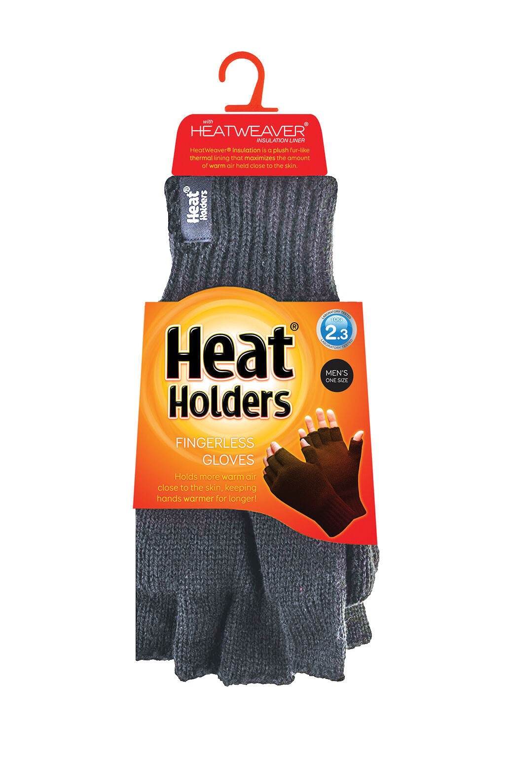 Soportes térmicos - Guantes sin dedos forrados térmicamente forrados térmicamente de invierno para hombre - Imagen 8 de 12