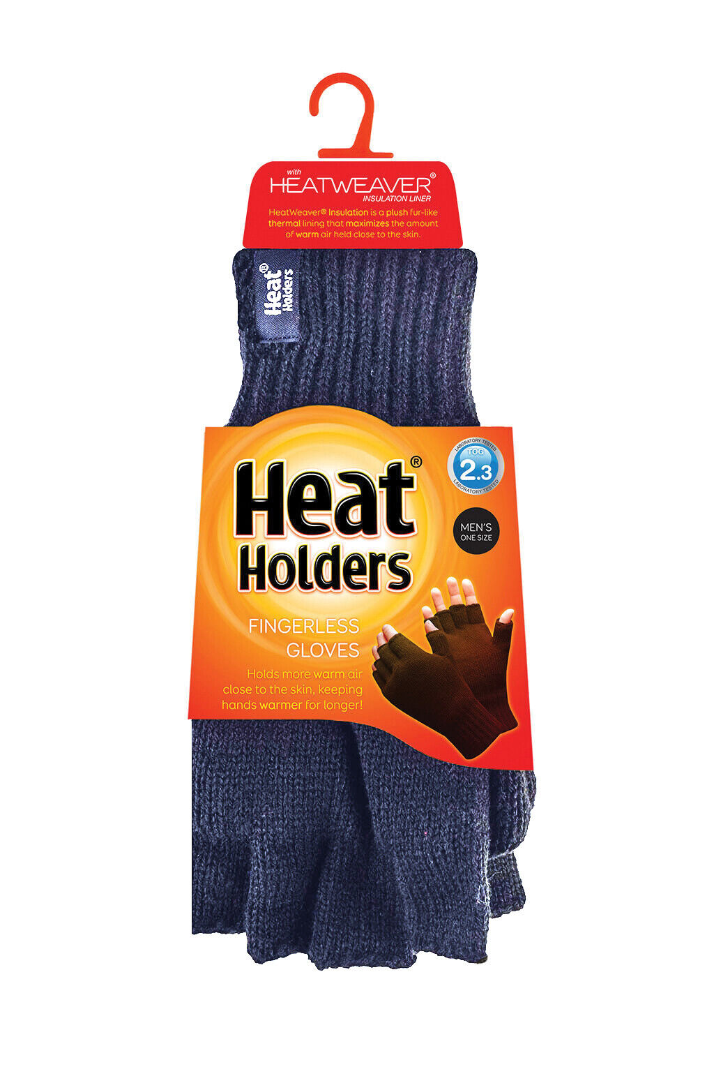Soportes térmicos - Guantes sin dedos forrados térmicamente forrados térmicamente de invierno para hombre - Imagen 10 de 12