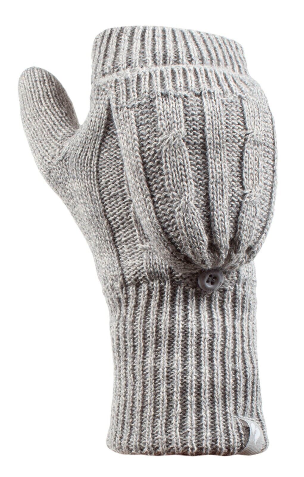 Heat Holders - Women's Thermal 2.3 TOG Converter Fingerless Cable Knit Gloves