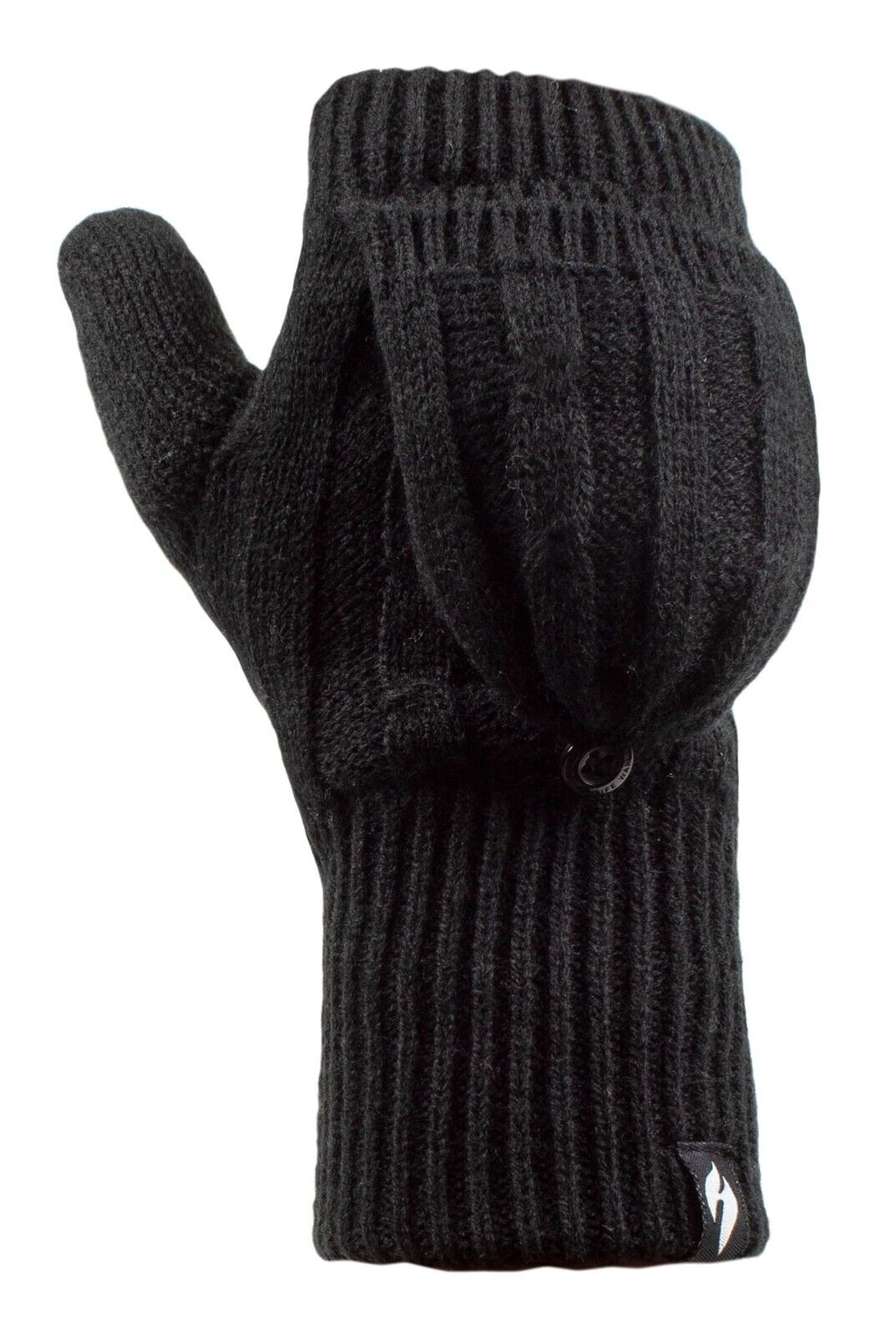 Heat Holders - Women's Thermal 2.3 TOG Converter Fingerless Cable Knit Gloves - Picture 16 of 43