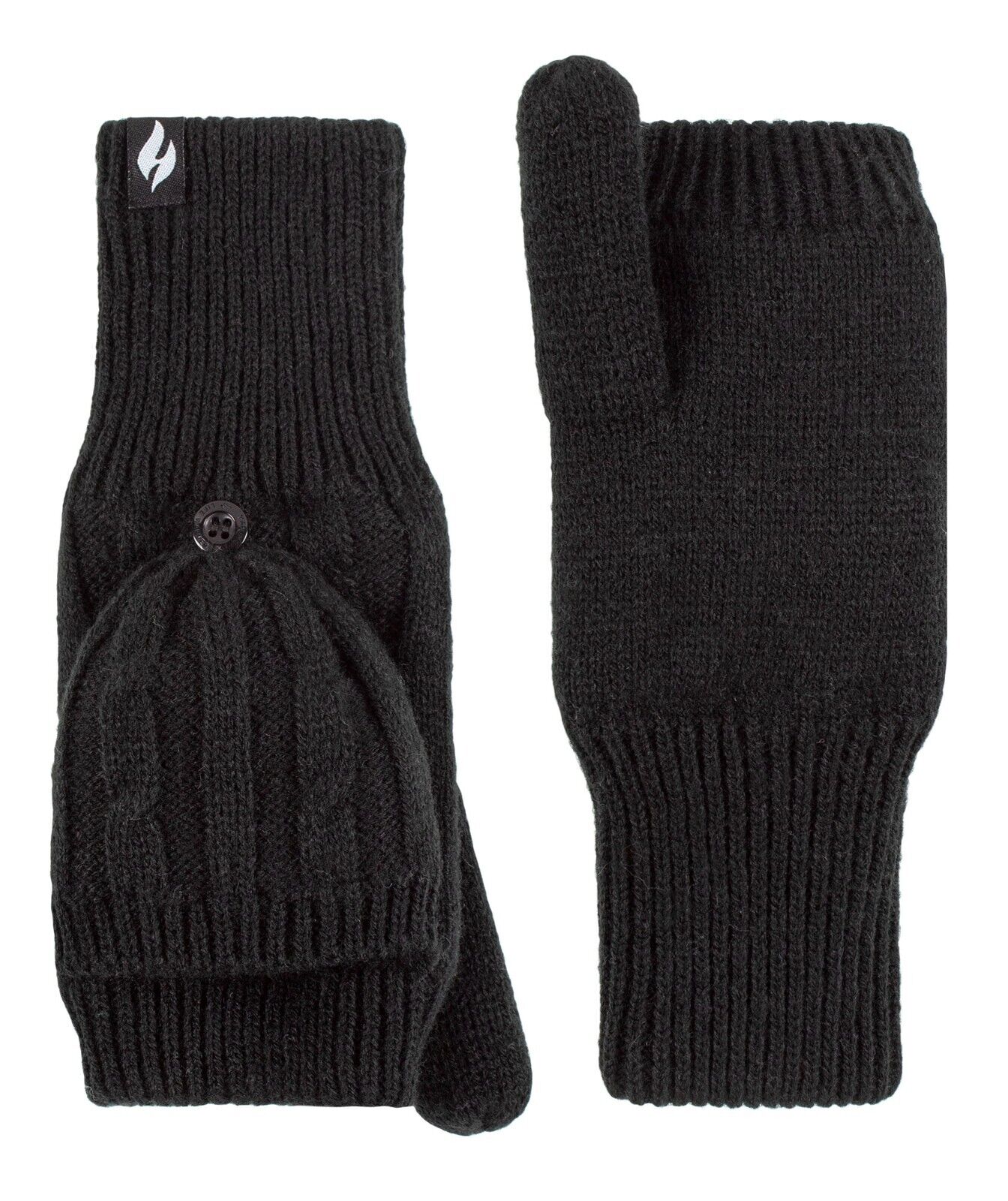 Heat Holders - Women's Thermal 2.3 TOG Converter Fingerless Cable Knit Gloves - Picture 18 of 43