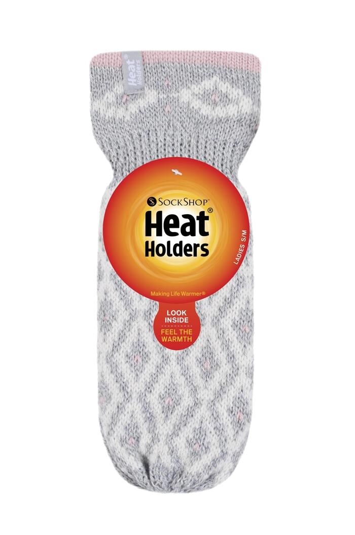 Heat Holders - Womens Fleece Lined Insulated Winter Thermal Mittens - Picture 8 of 10