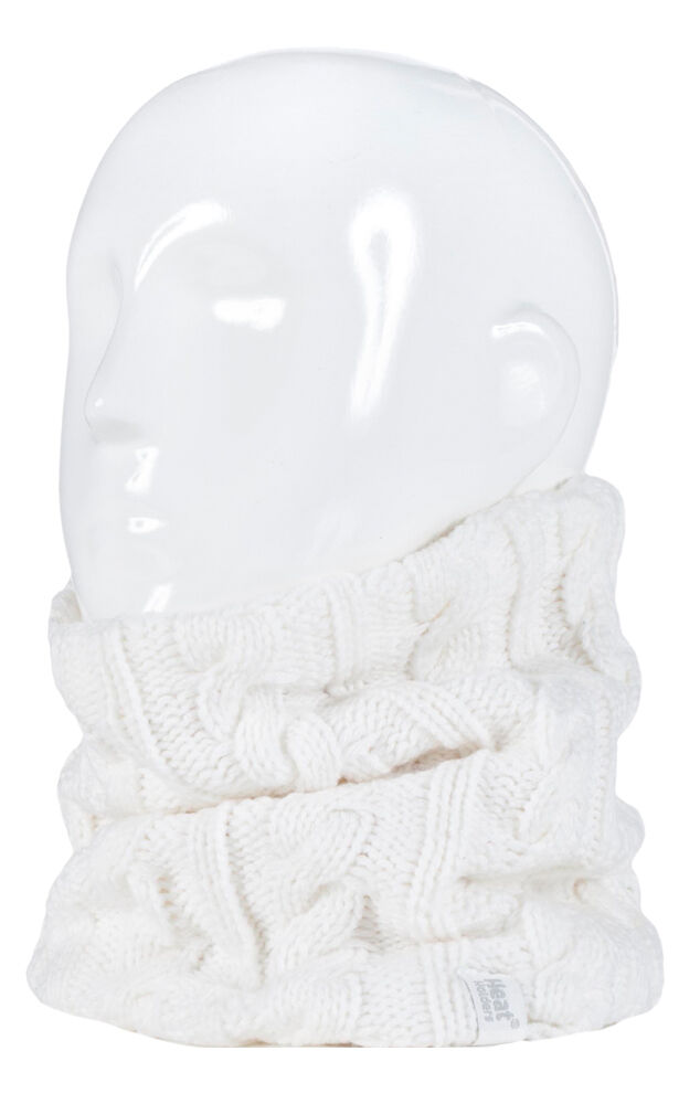 Soportes térmicos - Juego de guantes de sombrero térmico de punto para mujer, calentador de cuello y calcetines de invierno - Imagen 34 de 66
