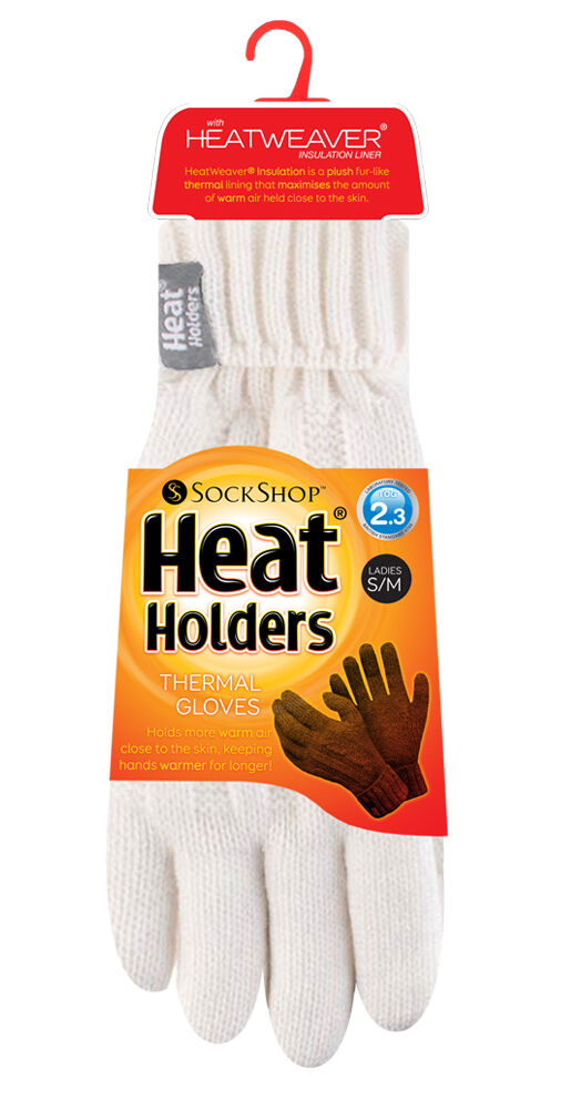 Soportes térmicos - Juego de guantes de sombrero térmico de punto para mujer, calentador de cuello y calcetines de invierno - Imagen 37 de 66