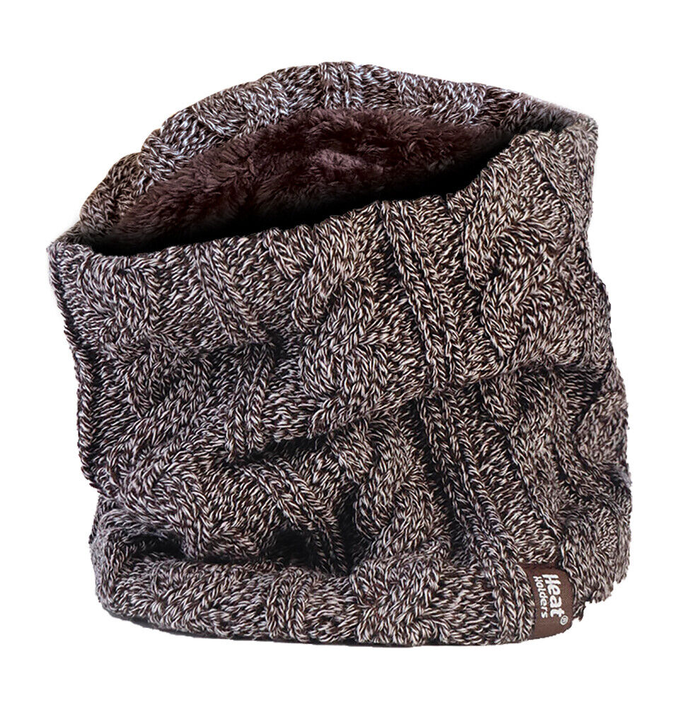 Heat Holders - Womens Thermal Winter Warm Fleece Lined 3.5 TOG Neck Warmer - Picture 12 of 41